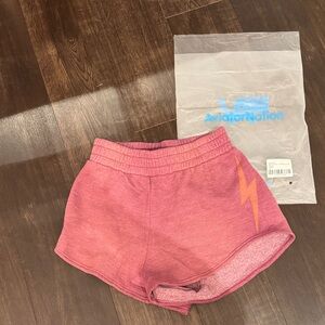 Aviator Nation Berry BOLT STITCH WOMEN’S CLUB XS NWT